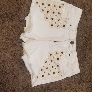 Ivory urban outfitters shorts